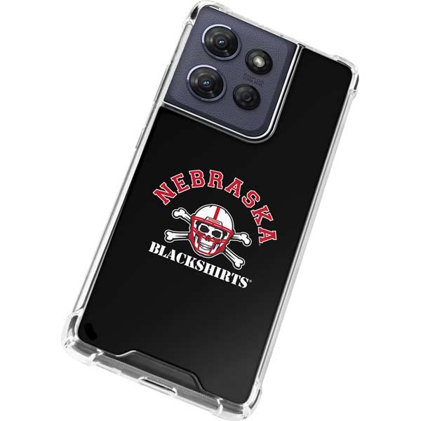 University of Nebraska Blackshirts Moto G 5G (2025) Clear Case