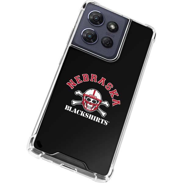 University of Nebraska Blackshirts Moto G Stylus 5G (2025) Clear Case