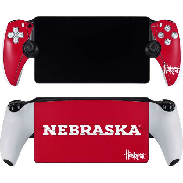 University of Nebraska Red PlayStation PS5 Skins