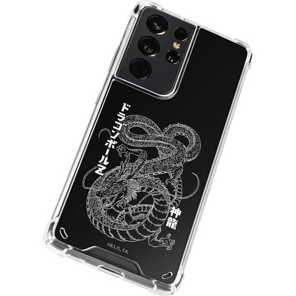 Dragon Ball Z Negative Shenron Galaxy S21 Ultra 5G Clear Case