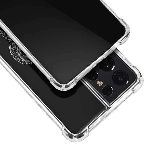 Dragon Ball Z Negative Shenron Galaxy S21 Ultra 5G Clear Case