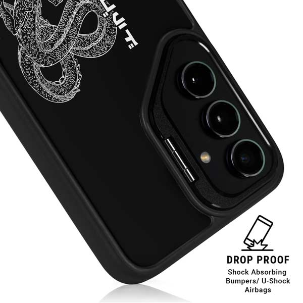 Dragon Ball Z Negative Shenron Galaxy S25 Plus Kickstand Case