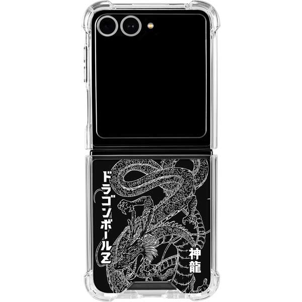 Dragon Ball Z Negative Shenron Galaxy Z Flip7 Clear Case