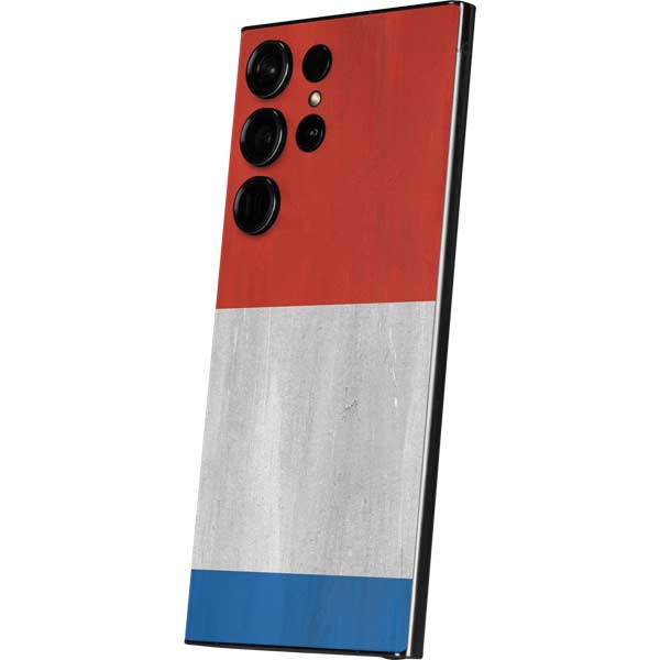 Netherlands Flag Distressed Galaxy S24 Ultra Skin