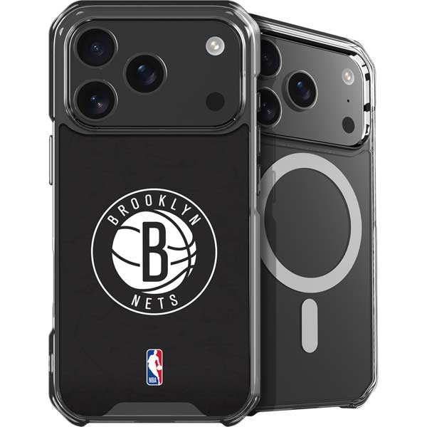 NBA Brooklyn Nets Distressed iPhone 17 Pro Max MagSafe Case