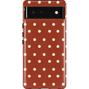 Neutral Polka Dots Pixel Cases