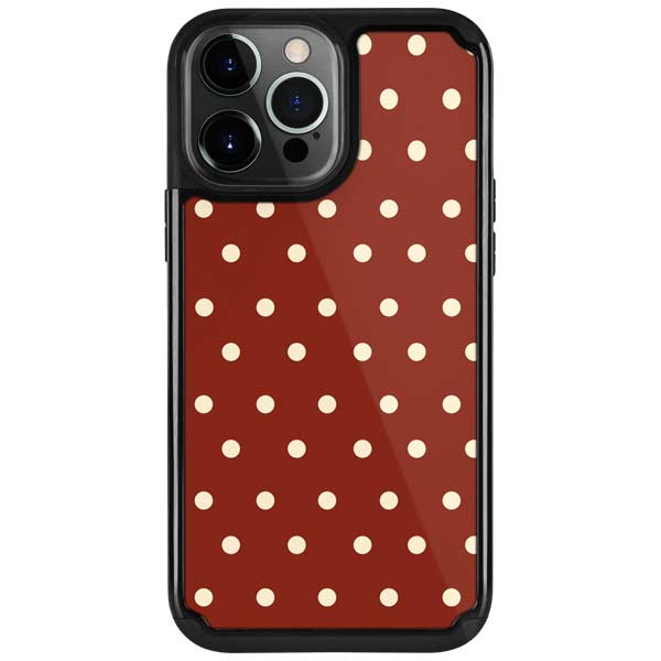 Neutral Polka Dots iPhone Cases