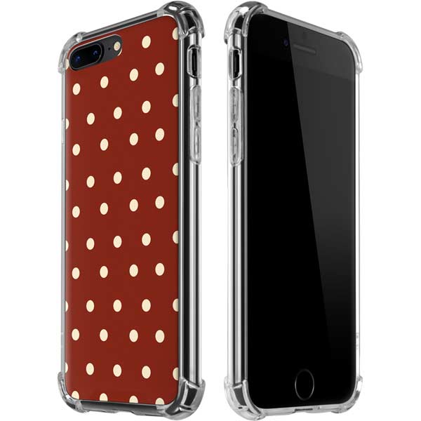 Neutral Polka Dots iPhone Cases