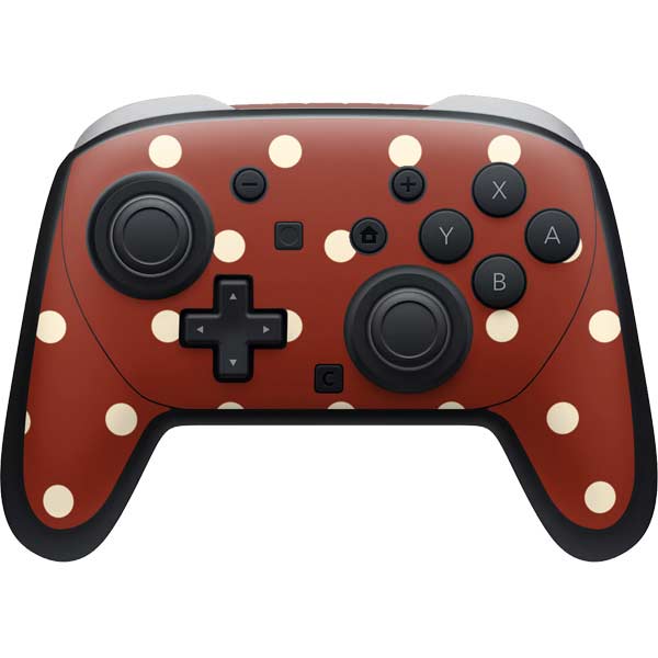 Neutral Polka Dots Nintendo Skins
