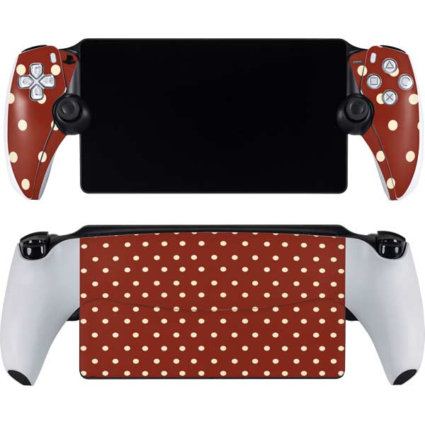 Neutral Polka Dots PlayStation PS5 Skins