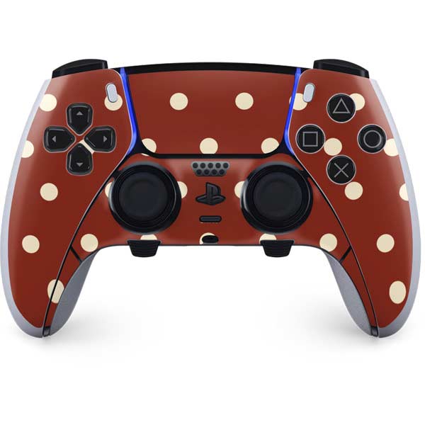 Neutral Polka Dots PlayStation PS5 Skins