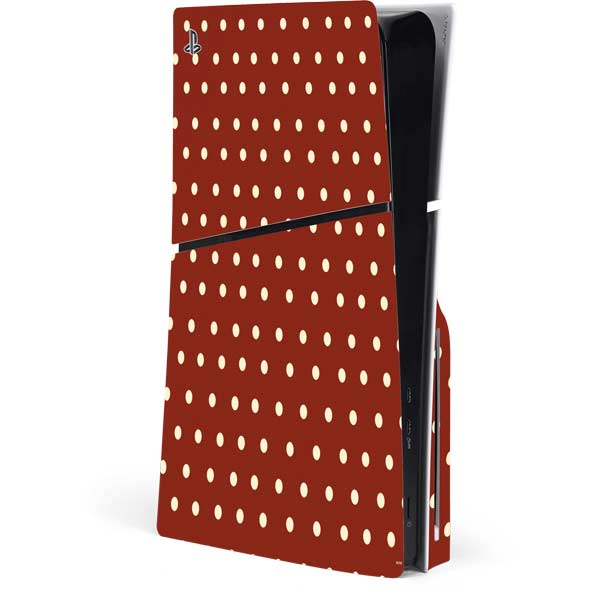 Neutral Polka Dots PlayStation PS5 Skins