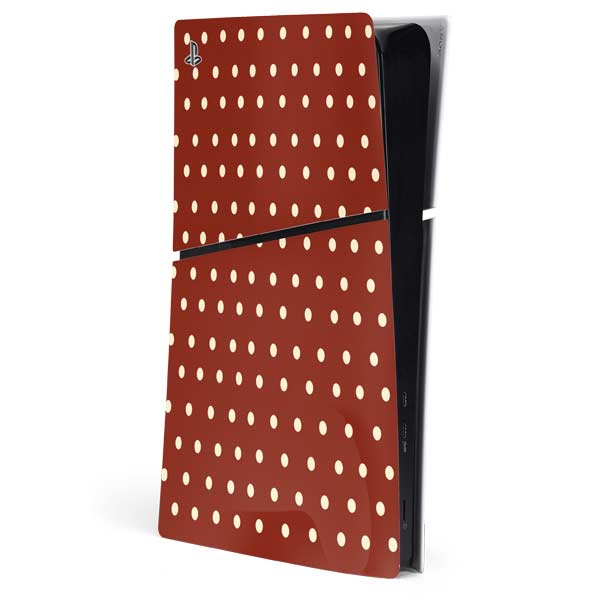 Neutral Polka Dots PlayStation PS5 Skins