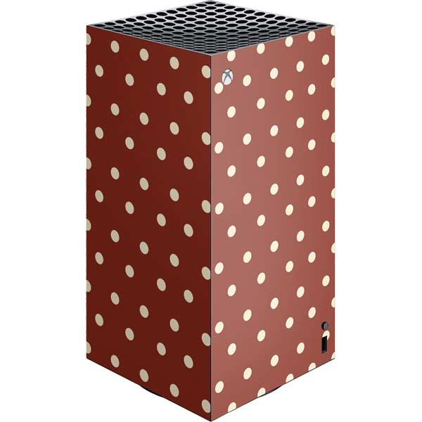 Neutral Polka Dots Xbox Series X Skins