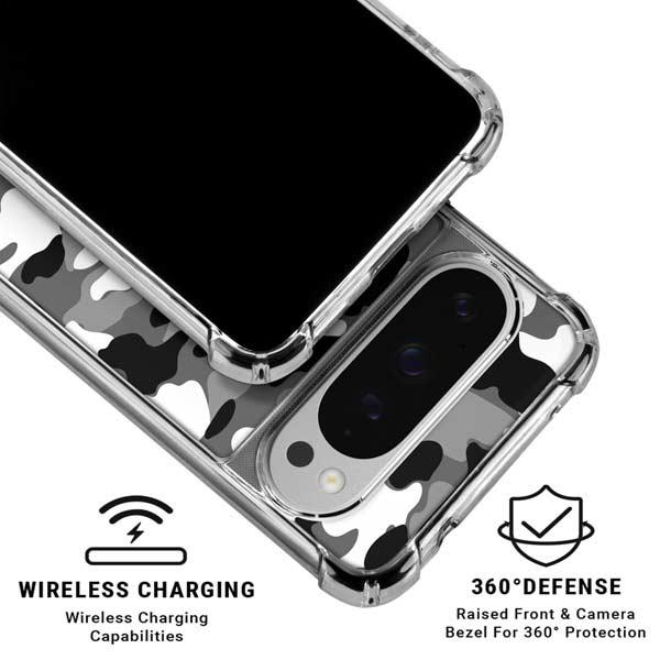 Neutral Street Camo Google Pixel 10 Pro Clear Case