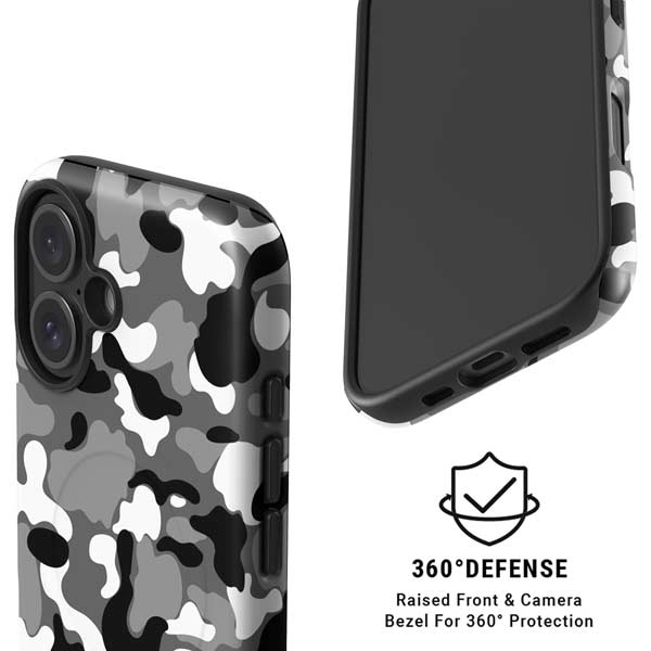 Neutral Street Camo iPhone 16 Plus Magsafe Impact Case
