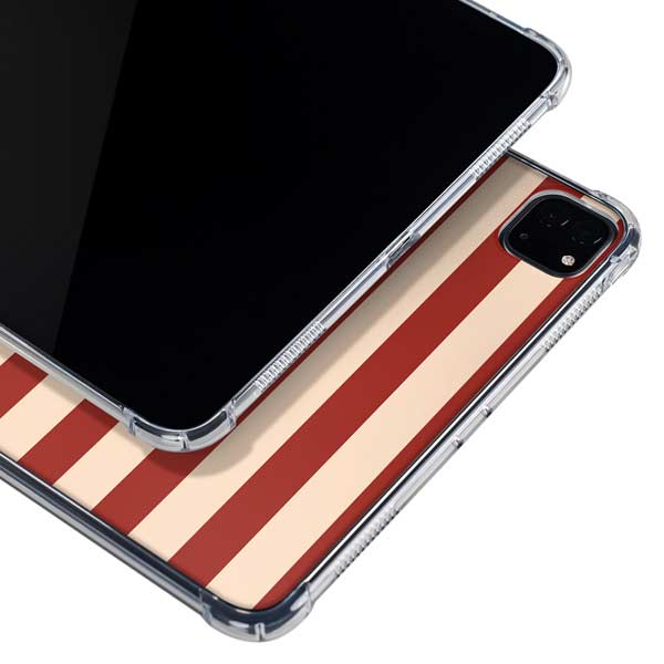 Neutral Stripes iPad Pro 11in (2024) Clear Case