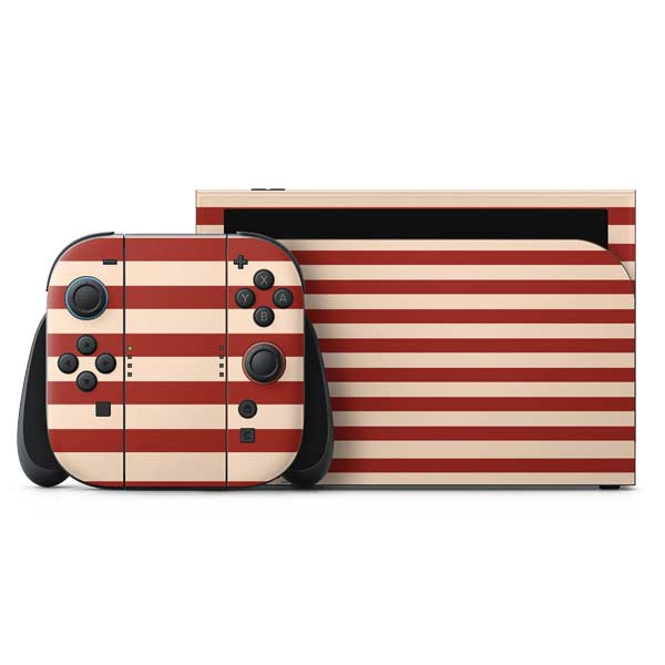 Neutral Stripes Nintendo Skins