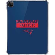 NFL New England Patriots Blue Performance Series iPad Pro 11in (2024) Clear Case
