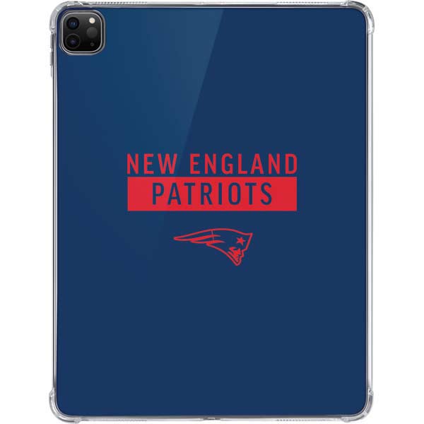 NFL New England Patriots Blue Performance Series iPad Pro 11in (2024) Clear Case