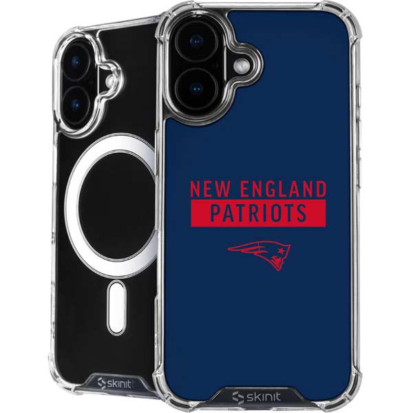 NFL New England Patriots Blue Performance Series iPhone 17 MagSafe Case