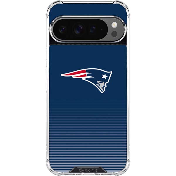 NFL New England Patriots Breakaway Google Pixel 10 Pro XL Clear Case