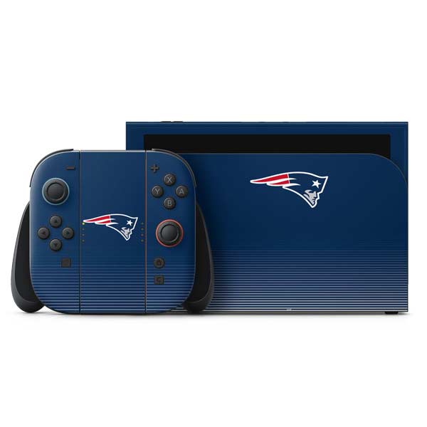 NFL New England Patriots Breakaway Nintendo Switch 2 (2025) with Joy-Con Skin