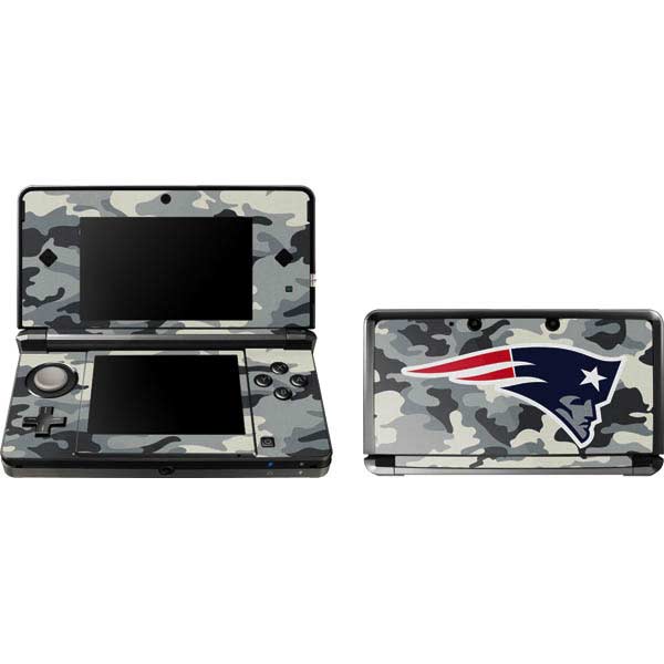 NFL New England Patriots Camo Nintendo Skins