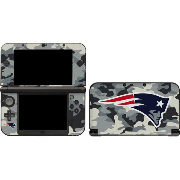 NFL New England Patriots Camo Nintendo Skins