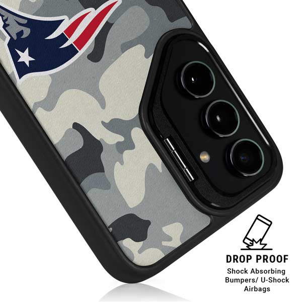 NFL New England Patriots Camo Galaxy S26 Ultra Kickstand Case