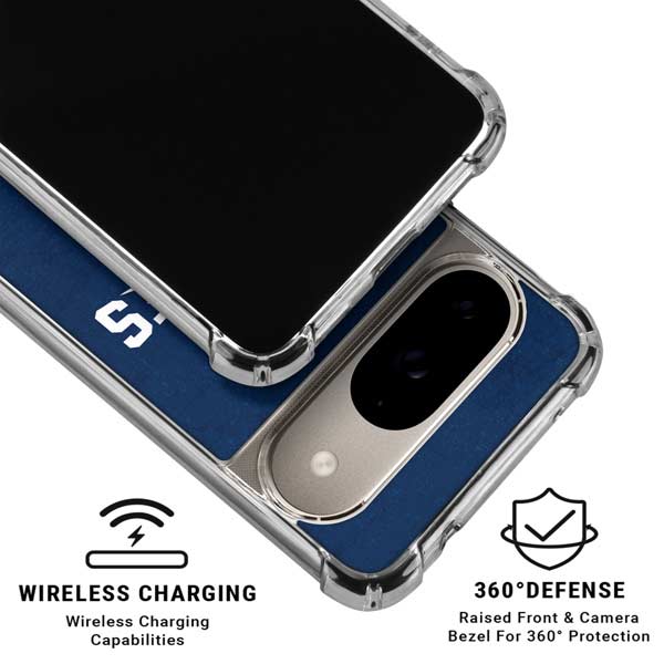 NFL New England Patriots Distressed Google Pixel 10 Clear Case