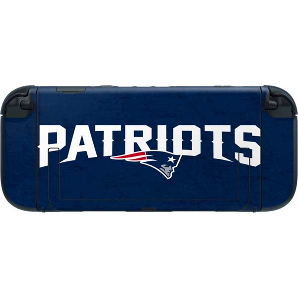 NFL New England Patriots Distressed Nintendo Switch 2 (2025) with Joy-Con Skin