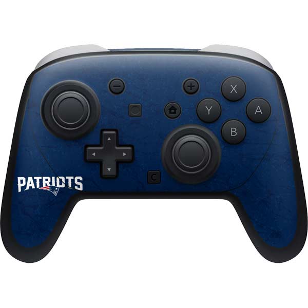 NFL New England Patriots Distressed Nintendo Skins