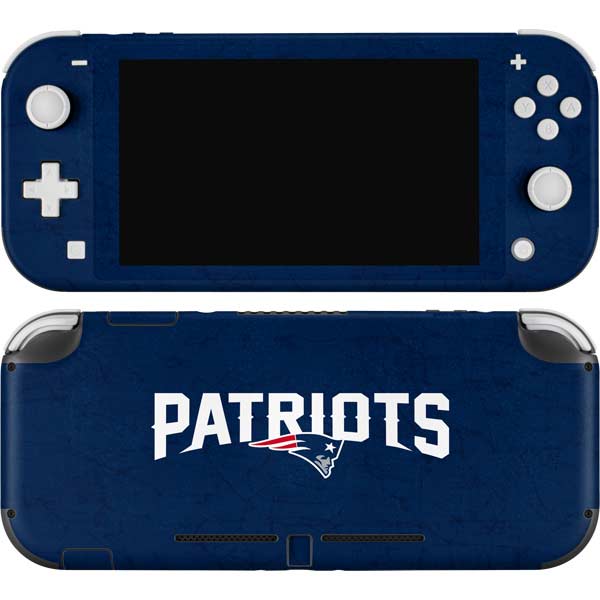 NFL New England Patriots Distressed Nintendo Skins