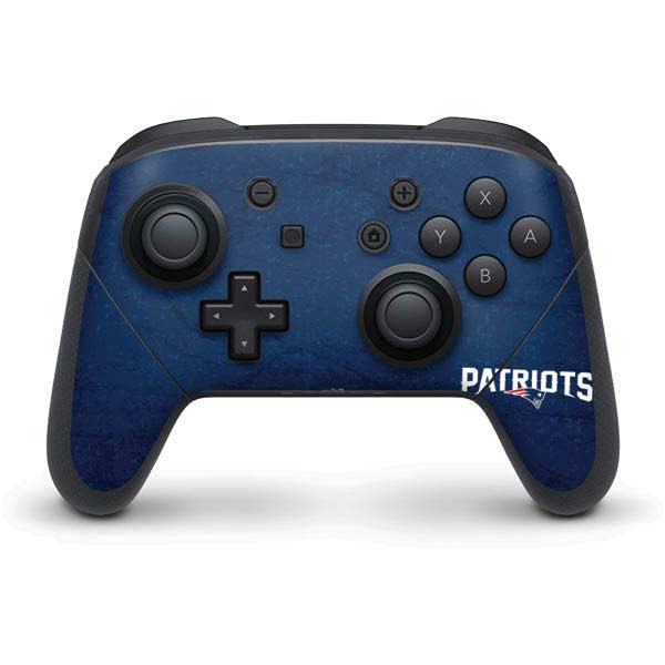 NFL New England Patriots Distressed Nintendo Skins