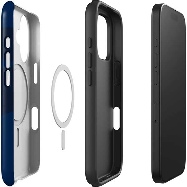 NFL New England Patriots Double Vision iPhone 16 Magsafe Impact Case