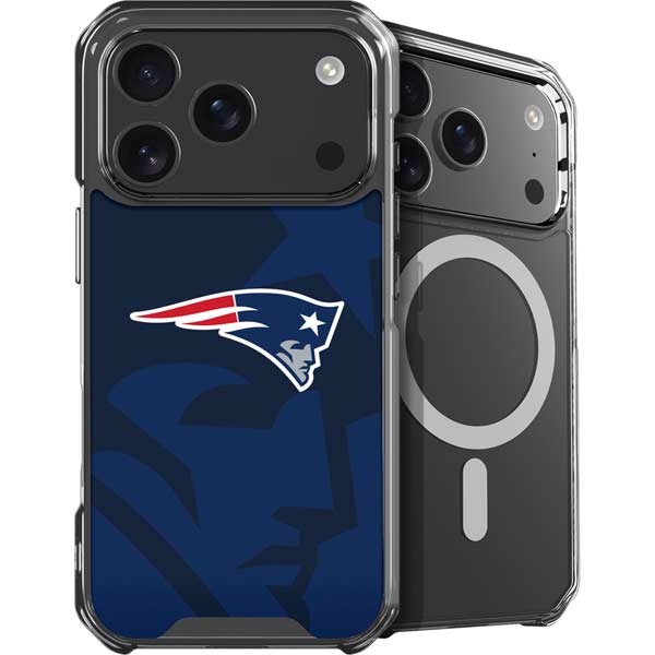 NFL New England Patriots Double Vision iPhone 17 Pro Max MagSafe Case