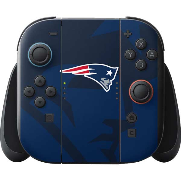 NFL New England Patriots Double Vision Nintendo Switch 2 (2025) with Joy-Con Skin