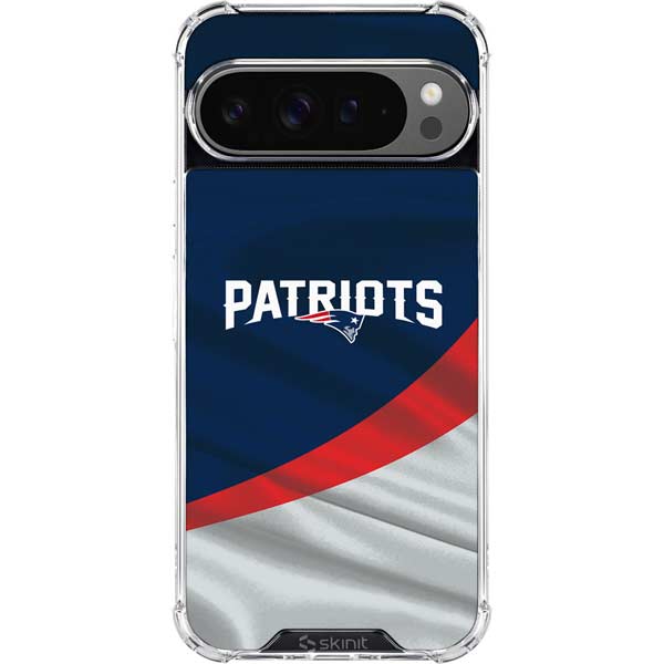 NFL New England Patriots Google Pixel 10 Pro XL Clear Case
