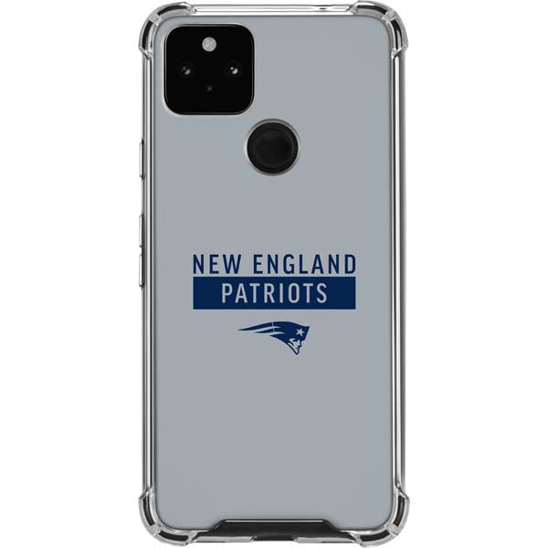 NFL New England Patriots Grey Performance Series Pixel Cases