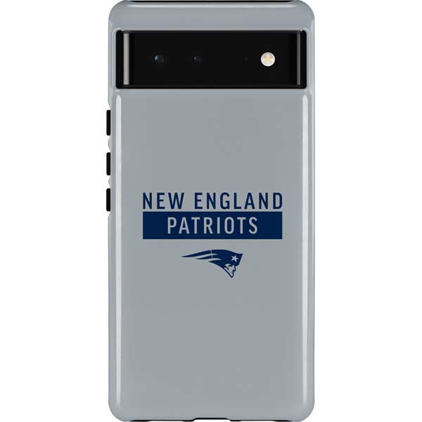 NFL New England Patriots Grey Performance Series Pixel Cases
