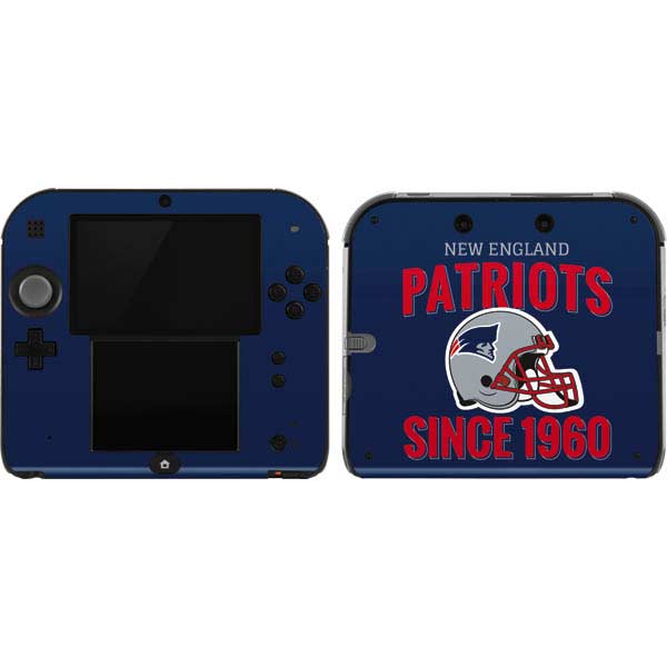 NFL New England Patriots Helmet Nintendo Skins