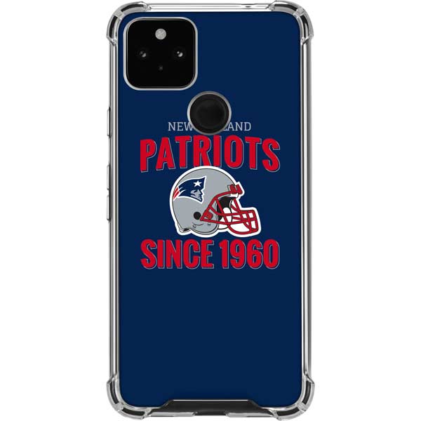 NFL New England Patriots Helmet Pixel Cases