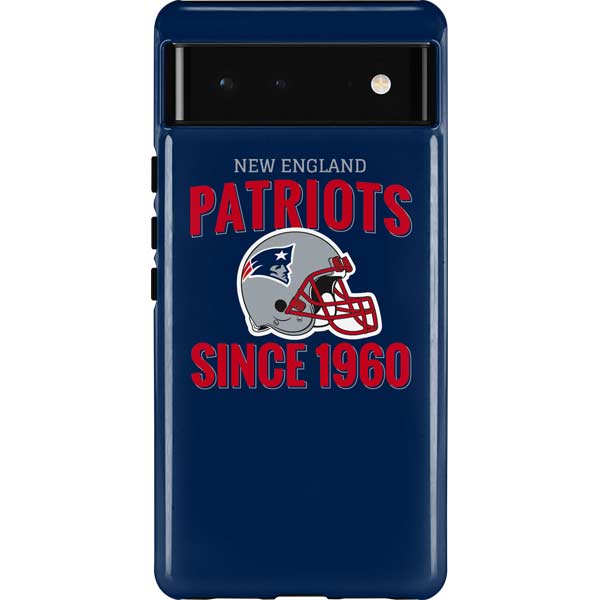 NFL New England Patriots Helmet Pixel Cases