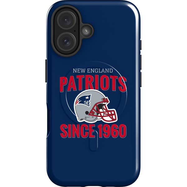 NFL New England Patriots Helmet iPhone 16 Plus Magsafe Impact Case