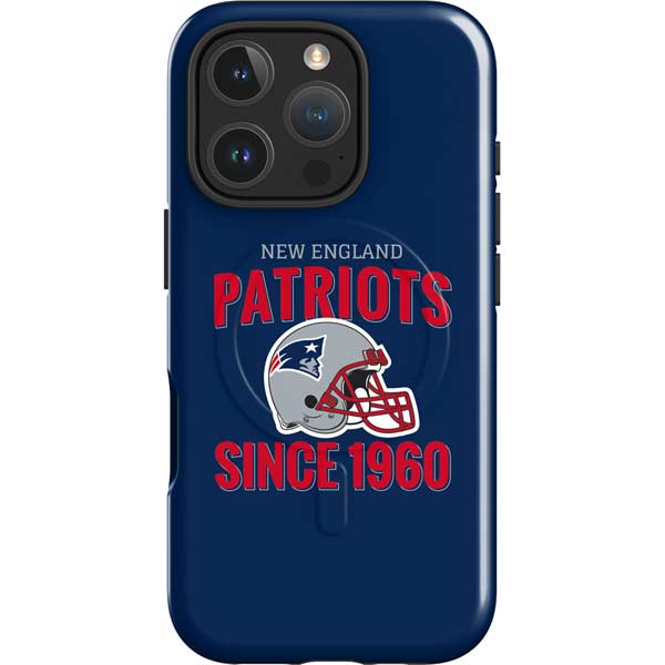 NFL New England Patriots Helmet iPhone 16 Pro Max Magsafe Impact Case