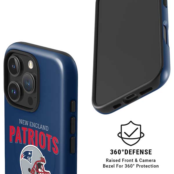NFL New England Patriots Helmet iPhone 16 Pro Max Magsafe Impact Case