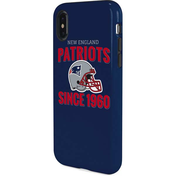 NFL New England Patriots Helmet iPhone XS Pro Case