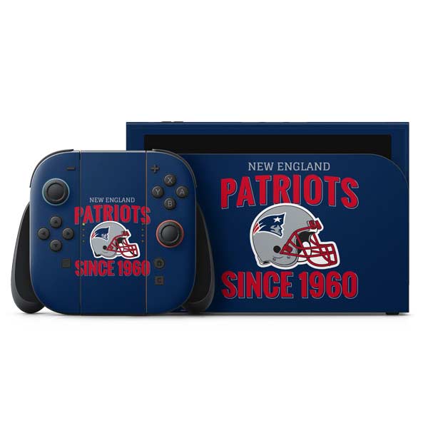 NFL New England Patriots Helmet Nintendo Skins
