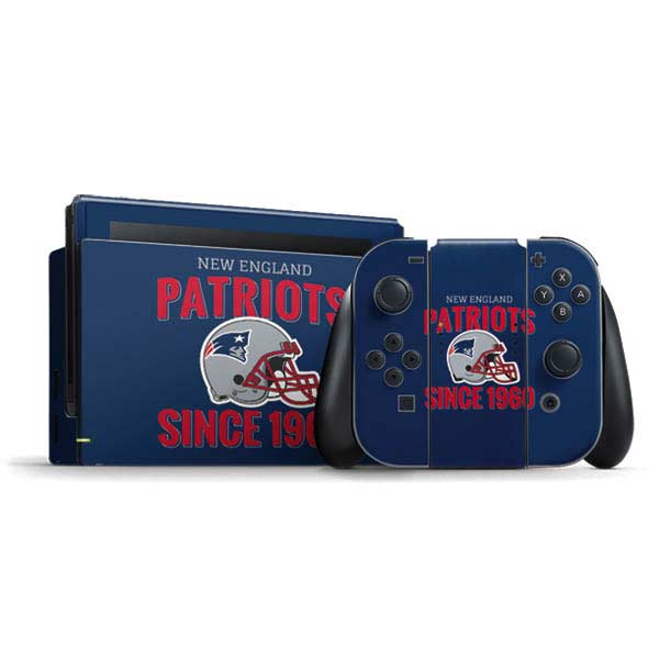 NFL New England Patriots Helmet Nintendo Skins